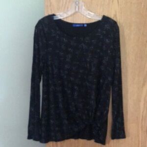 Women’s long sleeve tie blouse size Small
